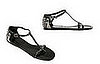 Fabworthy: Sigerson Morrison Weave T-Strap Sandal 