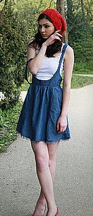 Look of the Day: Peekaboo Tulle 