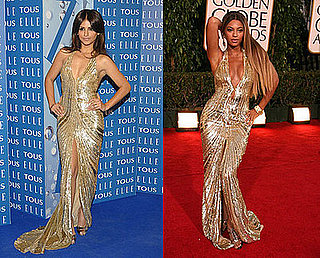 Who Wore It Better? Elie Saab Metallic Gown 