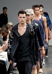 Male Models at Menswear Milan Fashion Week