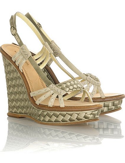 Bottega Veneta Intrecciato Wedge Sandals Bottega Veneta Intrecciato Wedge Sandals