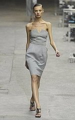 The Look For Less: Yves Saint Laurent Jersey Bustier Dress 
