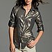 J.Crew Tall whisper lamé slim shirt