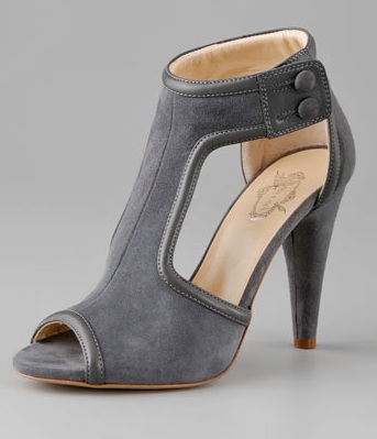 Paul & Joe Faken Open Toe T Strap Pump Paul & Joe Faken Open Toe T Strap Pump