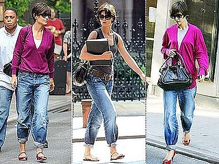 Katie Holmes Really Loves Her Pegged Jeans 
