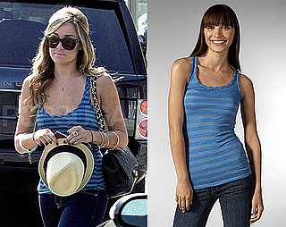 Found! LC's Blue Striped Tank