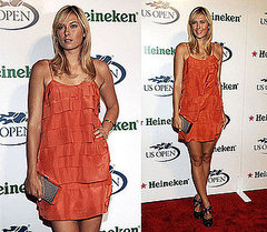 Maria Sharapova Wears Stella McCartney at 2008 US Open USTA/Heineken Premium Light Official Players Party Maria Sharapova Wears Stella McCartney at 2008 US Open USTA/Heineken Premium Light Official Players Party