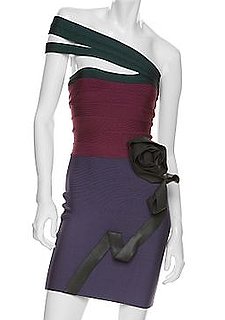 Herve Leger Asymmetric Rosette Bandage Dress: Love It or Hate It? 