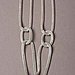 Thick Knotted Silver Chain Necklaces by Nicole Miller