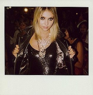 Taylor Momsen of Gossip Girl in Leather Jacket Rocker Look
