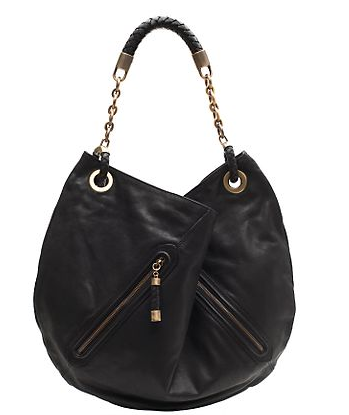 The Bag to Have: Bally Leather Zip Pocket Slouch Bag 