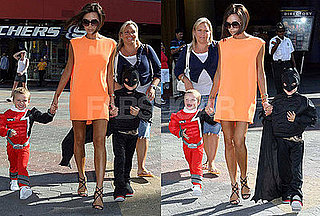 Victoria Beckham Celebrates Her Son's Birthday at Universal Studios in LA