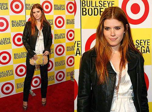 Kate Mara Attends Target Bullseye Bodega in Manhattan