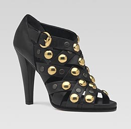 The Look For Less: Gucci Studded Babouska Sandals 