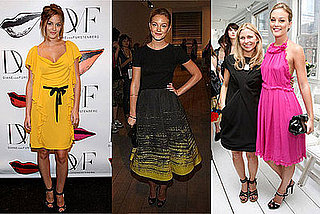 Leighton Meester Looks at New York Fashion Week