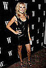 Actress Malin Akerman Wears Leather Dress at W Magazines New York Affair Party
