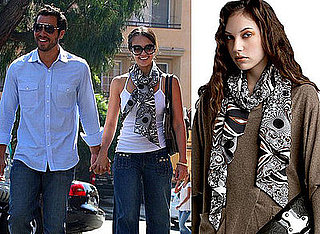 Found! Jessica Alba's Trippy Scarf