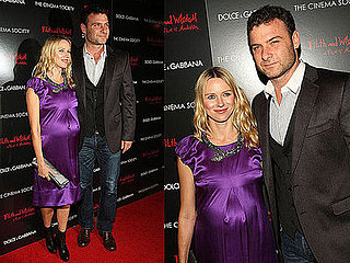 Naomi Watts Attends Filth and Wisdom premiere in NYC Wearing a Purple Dolce & Gabbana Dress
