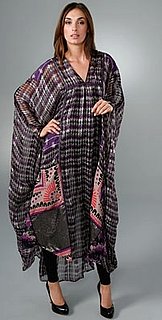 Love It or Hate It? Anna Sui Mixed Prints V-Neck Caftan 