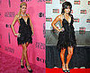 Paris Hilton and Vanessa Hudgens in Jenny Packham Dress