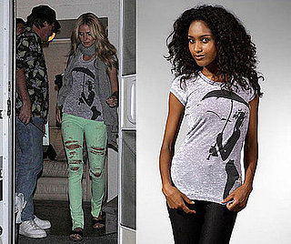 Found! Heidi Klum's Gray Umbrella T-Shirt 