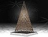 Designers Dress Christmas Trees For Charity in Paris