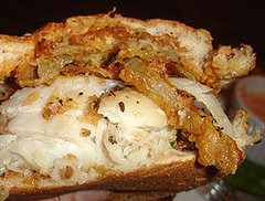 Blackened Grilled Grouper Sandwich