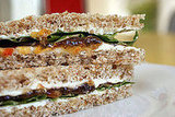 Cream Cheese and Pepper Jelly Sandwich Cream Cheese and Pepper Jelly Sandwich