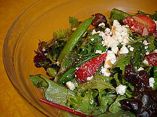 A Snappy Summer Side: Strawberry Mint Salad