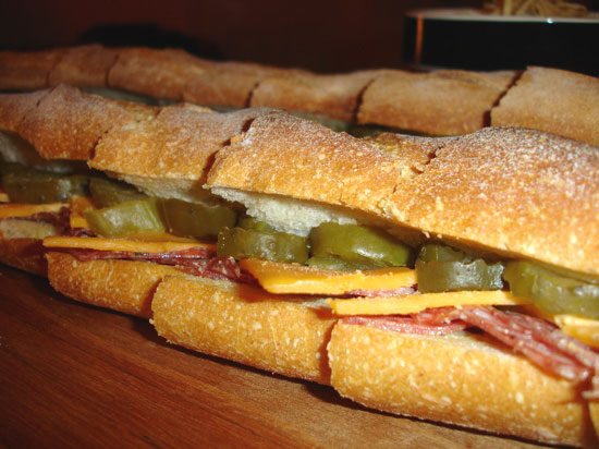 'Wich of the Week: Salami and Pickle Party Sub 'Wich of the Week: Salami and Pickle Party Sub