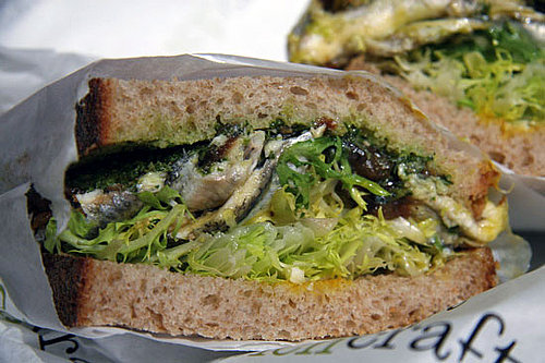 White Anchovy and Egg Sandwich White Anchovy and Egg Sandwich