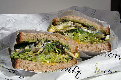 Adventures in Expensive Sandwiches: 'Wichcraft Anchovy 