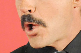 Guess Who's Sportin' a Creepy 'Stache?