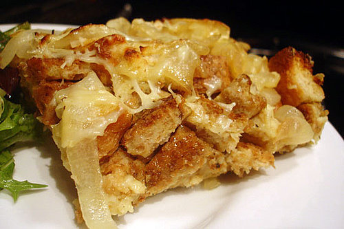 Healthy Holiday Recipe: Onion Bread Pudding