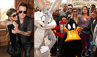 Photos of Nicole Richie and Joel Madden at Six Flags Magic Mountain