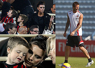 Photos of David and Victoria Beckham With Their Sons in Dubai