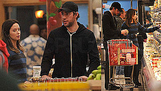 Photos of John Krasinski and Emily Blunt at the Grocery Store