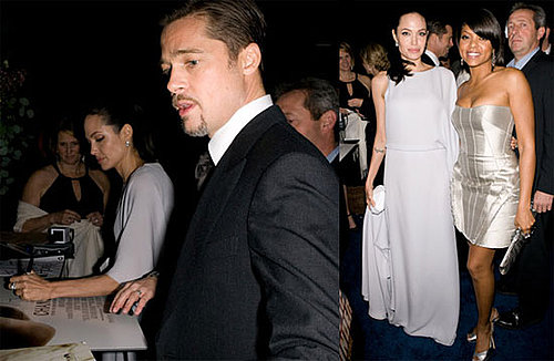 Photos of Brad Pitt and Angelina Jolie at the 2009 Critics Choice Awards