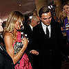 Photo of Cameron Diaz and Leonardo DiCaprio at the Golden Globes