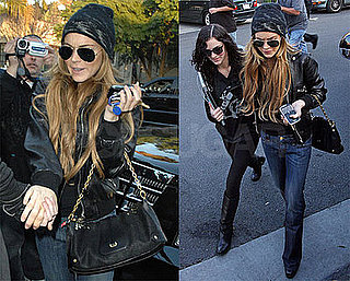Photos of Lindsay and Ali Lohan in LA 2009-01-09 11:30:20