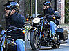 Photos of George Clooney on His Motorcycle in Los Angeles