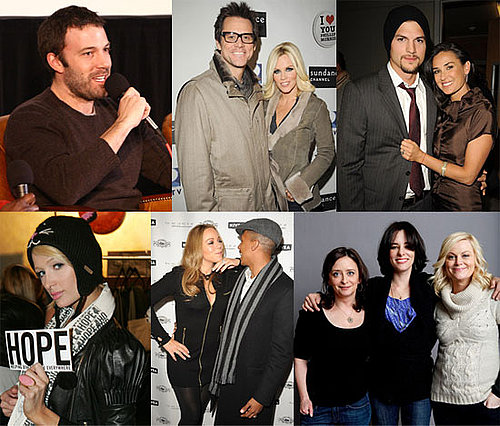Jim, Jenny, Ben, Ashton and Mariah Smile at Sundance