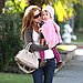 Isla Takes Her Pink Lady For a Walk