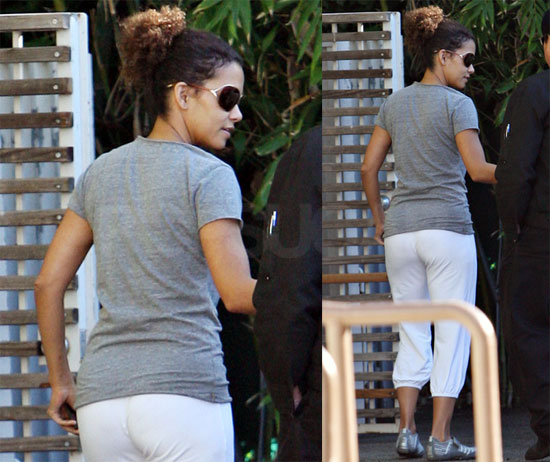 Halle Berry Hits the Spa
