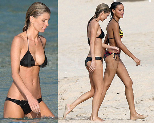 Bikini Photos of Marisa Miller and Selita Ebanks in St. Barts