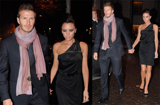 The Beckhams in Milan