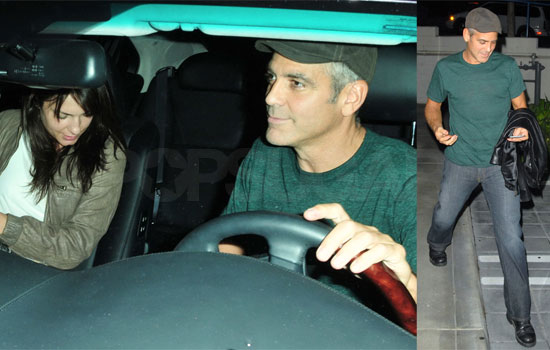 George Clooney on a Date in LA