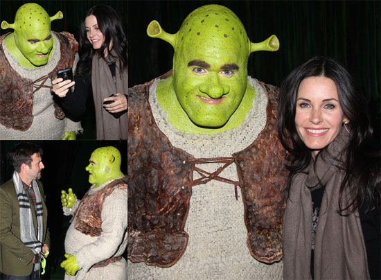 Courtney and David Meet Shrek