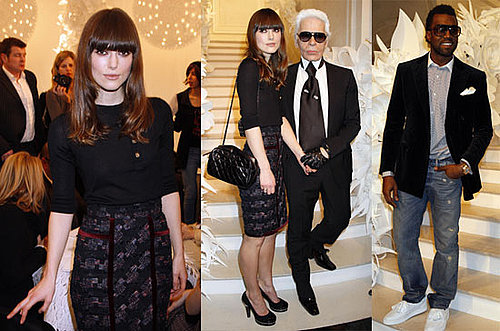 Photos of Keira Knightley, Kanye West, Karl Lagerfeld at the 2009 Paris Spring Couture Shows