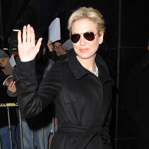 Photos and Video of Renee Zellweger on Good Morning America